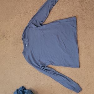 Long Sleeve Shirt Blue